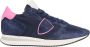 Philippe Model Blauwe Sneakers voor Vrouwen Aw24 Blue Dames - Thumbnail 1