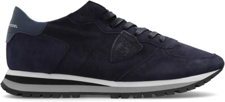 Philippe Model Blauwe Trpx Lage Sneakers Blue Heren