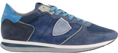 Philippe Model Tropez X Bluette Sneaker Stijlvol en veelzijdig Blauw Heren