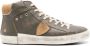 Philippe Model Bruine Kalf Sneaker Gray Heren - Thumbnail 1