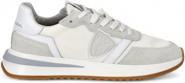 Philippe Model Stijlvolle witte sneakers voor de moderne Wit