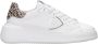 Philippe Model Dierenprint Lage Top Sneakers White Dames - Thumbnail 15