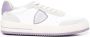 Philippe Model Geperforeerde kalfsleren sneakers Wit Lila White Dames - Thumbnail 3