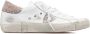 Philippe Model Glitter Finish Low-Top Sneakers White Dames - Thumbnail 1