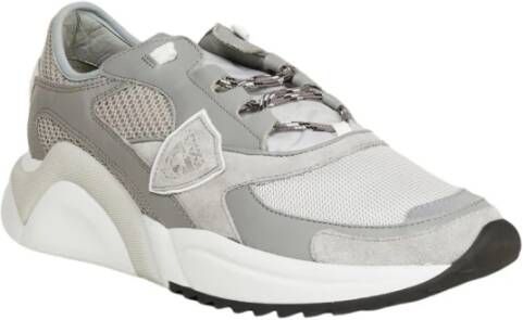 Philippe Model ezlu-eze sneakers heren wit wf03 neon-blanc leer