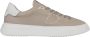 Philippe Model Grijze Nubuck Temple Low Sneakers Gray Heren - Thumbnail 1