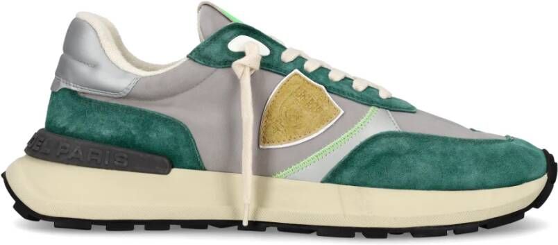 Philippe Model Groene Antibes Sneakers Stijlvol en veelzijdig Green Heren