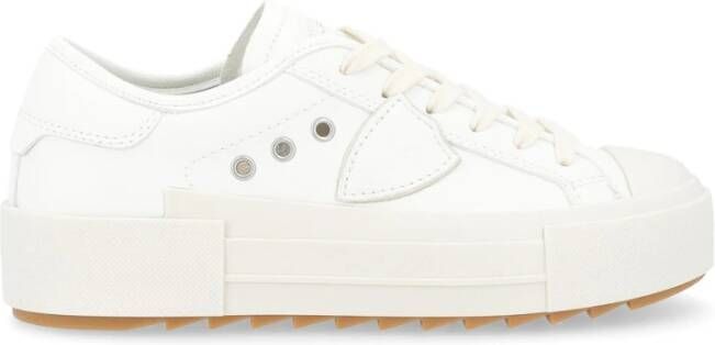 Philippe Model Haute Low Woman Sneakers White Dames