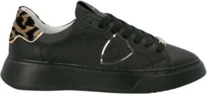 Philippe Model High-Fashion Temple Sneakers Zwart Dames