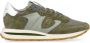 Philippe Model Hoge Tropez Sneakers in Khaki Suède en Nylon Green Heren - Thumbnail 1