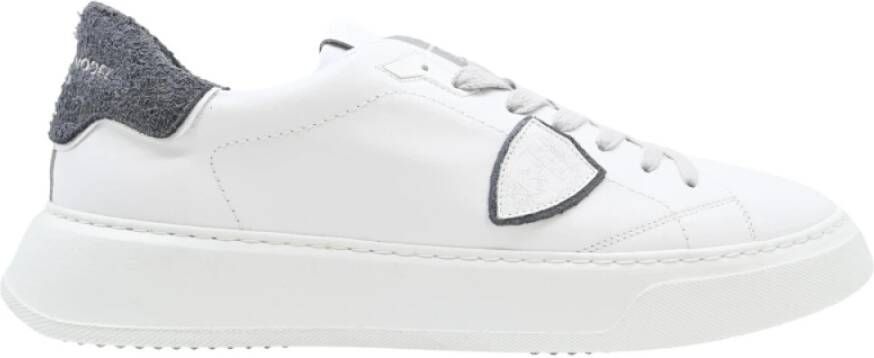 Philippe Model Lage Blanc Jeans Sneakers White Heren