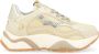 Philippe Model Lage Dames Sneakers Zwart Beige Dames - Thumbnail 1