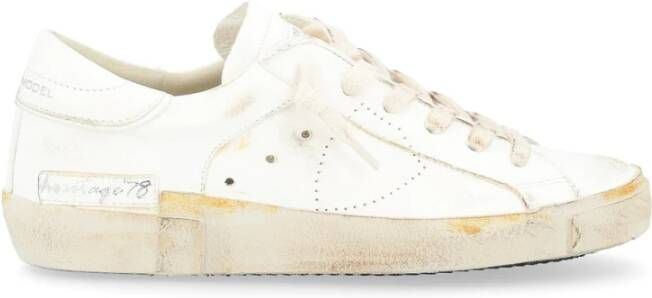 Philippe Model Lage Damesneakers Prsx He01 White Dames