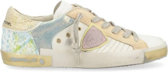 Philippe Model Lage Damesneakers Prsx Prld-Vyx3 Beige Dames