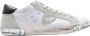 Philippe Model Lage Man Iris Wit Zilver Sneakers White Heren - Thumbnail 1