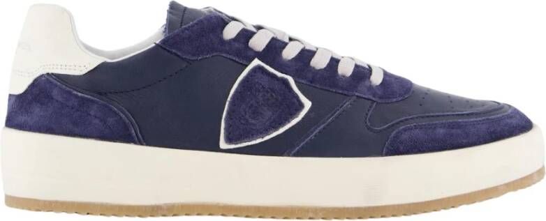 Philippe Model Lage Man Nice Sneakers Blue Heren