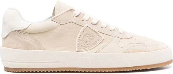 Philippe Model Lage Man Sneakers West Mixage Sable Beige Heren