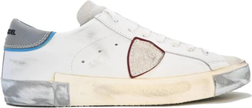 Philippe Model Lage Man Veau Reflex Sneakers White Heren