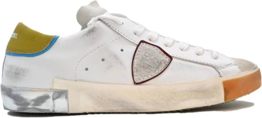 Philippe Model Lage Man Veau Reflex Sneakers White Heren