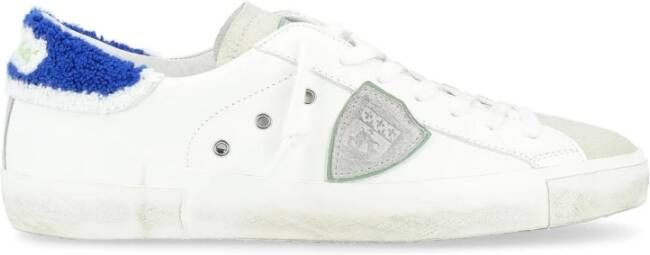 Philippe Model Lage Sneakers in Zwart White Heren