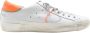 Philippe Model Lage Sneakers met Borduurdetail White Heren - Thumbnail 1