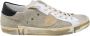 Philippe Model Lage Sneakers Mixage Grijs Wit Beige Heren - Thumbnail 1