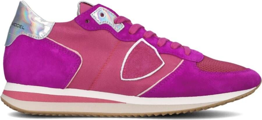 Philippe Model Lage Sneakers Trpx Stijl Pink Dames