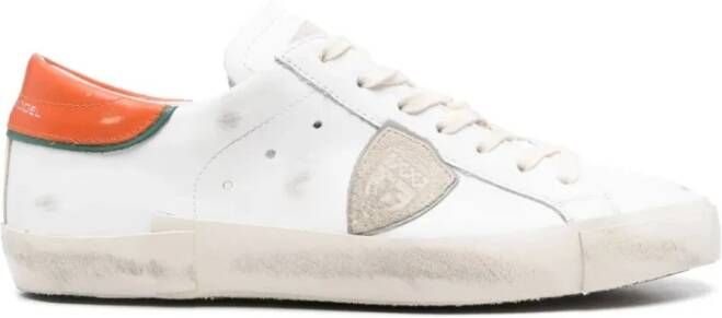 Philippe Model Lage Sneakers White Heren