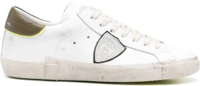 Philippe Model Lage Sneakers White Heren