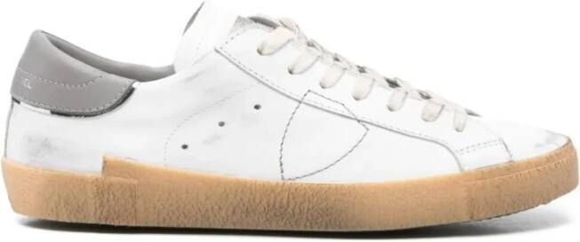 Philippe Model Lage Sneakers White Heren