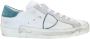 Philippe Model Lage Sneakers Wit Zilver Mix White Dames - Thumbnail 1