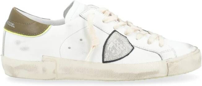 Philippe Model Lage Sneakers Zwart White Heren