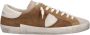 Philippe Model Lage suède sneakers met schild spoiler Brown Heren - Thumbnail 1