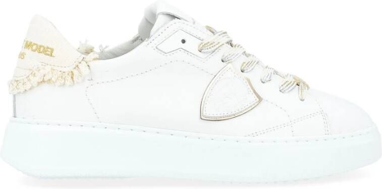 Philippe Model Lage Tempel Dames Sneakers White Dames