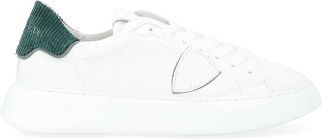 Philippe Model Lage Tempel Sneakers White Heren