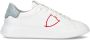 Philippe Model Lage Temple Sneaker met Exclusieve Details White Heren - Thumbnail 7