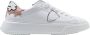 Philippe Model Lage Temple Sneakers in Wit White Heren - Thumbnail 1