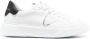 Philippe Model Lage Temple Sneakers in Zwart Wit White Dames - Thumbnail 1