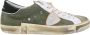 Philippe Model Lage Top Militaire Witte Sneakers Green Heren - Thumbnail 1