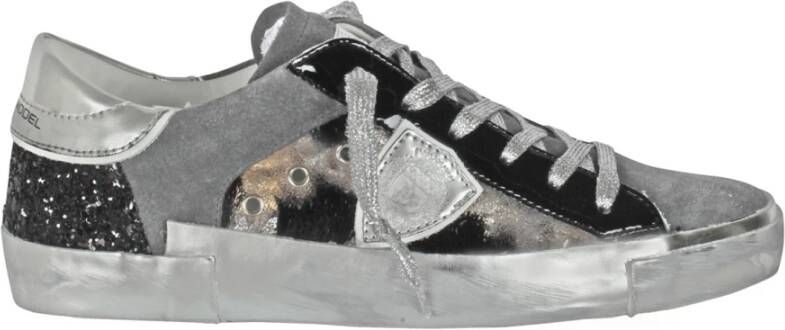 Philippe Model Lage Top Sneakers Cfn2 Prsx Grijs Dames