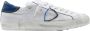 Philippe Model Lage Top Sneakers met Borduurdetail White Heren - Thumbnail 1