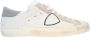 Philippe Model Lage Top Sneakers Mixage Pop Blanc Denim Beige Heren - Thumbnail 1