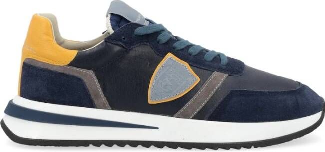 Philippe Model Lage Top Sneakers Tropez 2.1 Blue Heren