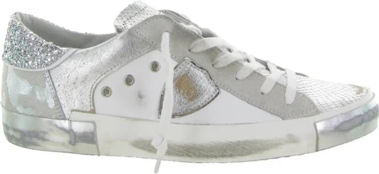 Philippe Model Lage Top Sneakers voor Vrouwen Gray Dames