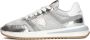 PHILIPPE MODEL Lage Sneakers Dames Tropez 2.1 Low Maat: 38 Materiaal: Leer Kleur: Zilver - Thumbnail 9