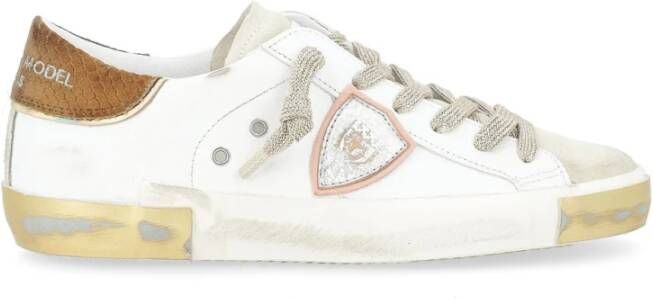 Philippe Model Lage Vrouw Sneakers Prsx-Xe05 White Dames