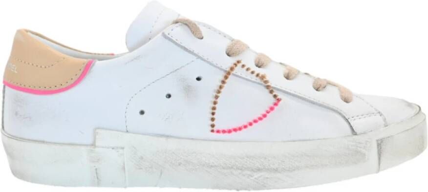 Philippe Model Lage Vrouw Veau Broderie Sneakers Multicolor Dames