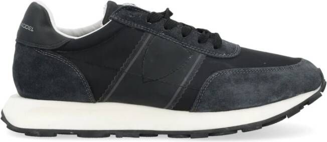 Philippe Model Lage Zwarte Sneakers Black Heren