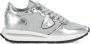 Philippe Model Leren en stoffen hoge sneakers Gray Dames - Thumbnail 1