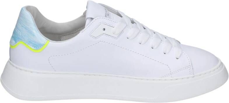 Philippe Model Leren Heren Sneakers Stijlvolle Schoenen White Heren